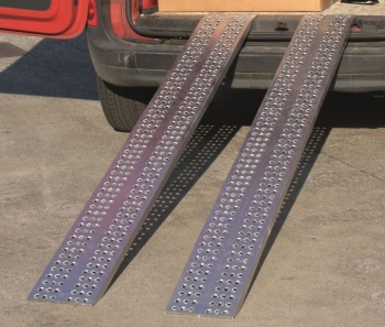 Aluminium oprijplaten Promo line recht